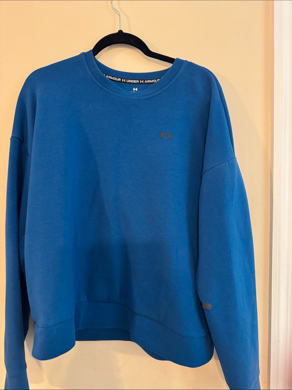 Under Armour Men's Royal Blue Crewneck Sweatshirt